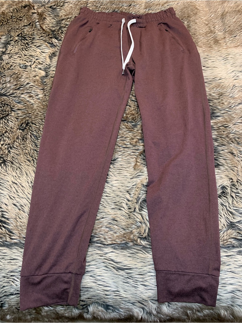 Vouri Ponto Performance Jogger Color: Sangria Heather Men’s Size M